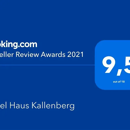 Haus Kallenberg Homestay szállás