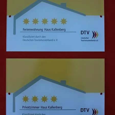 Haus Kallenberg Homestay szállás Herbrechtingen